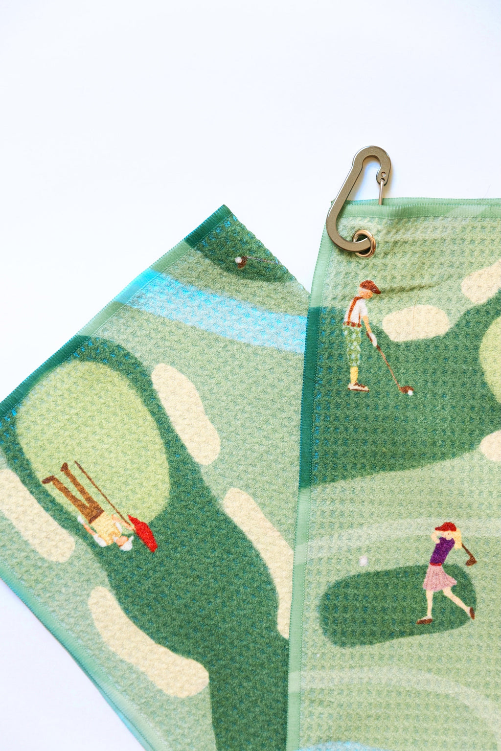 Golf Scene Towel | Match South x Claire Nilan