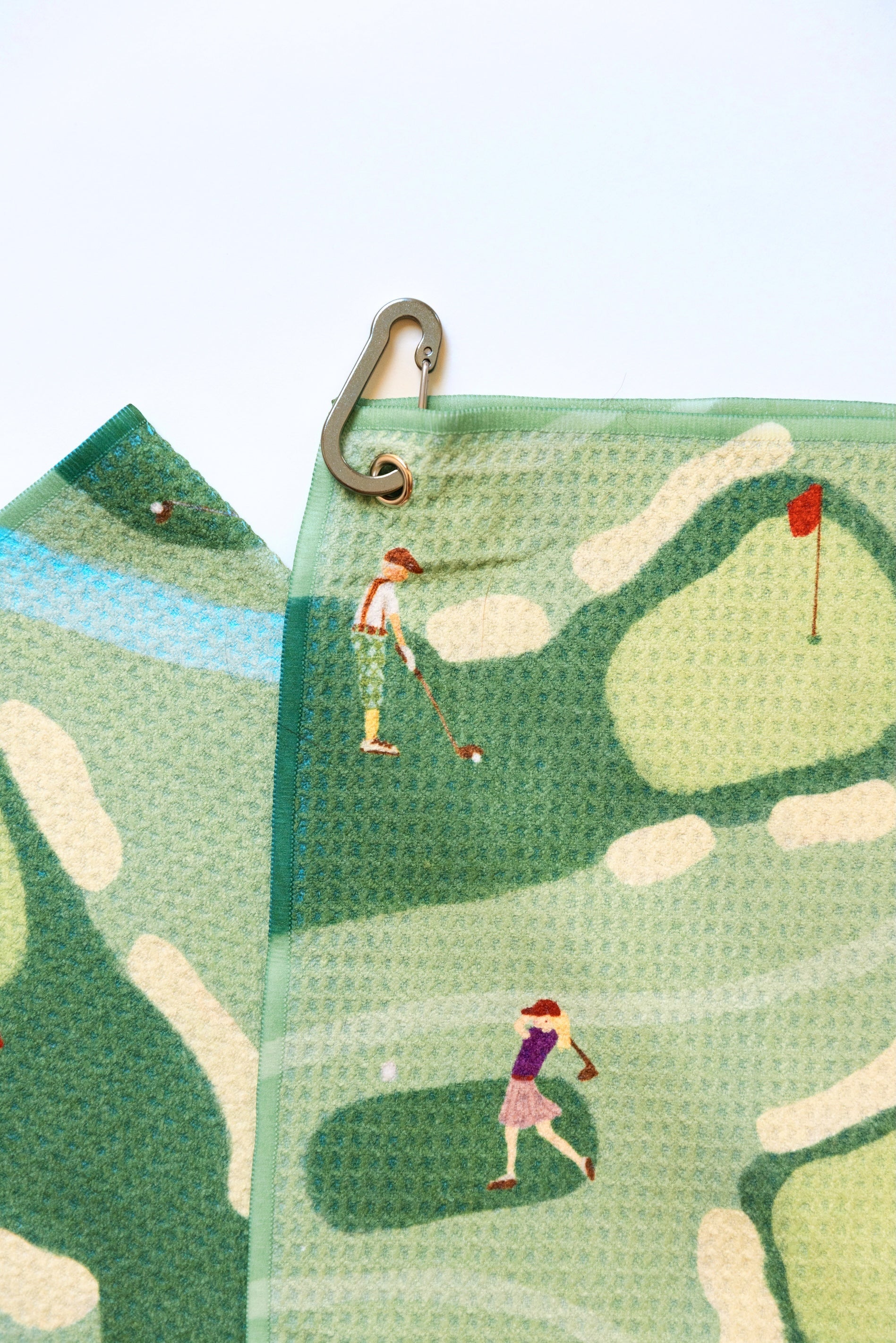 Golf Scene Towel | Match South x Claire Nilan