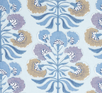 Tybee Tree Pillow Cover in Lavender and Blue, Thibaut Pillows