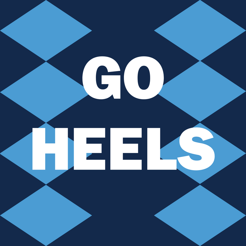 UNC Football-Themed Cocktail Napkins