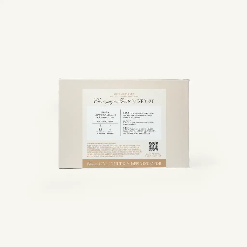 To the Bride & Groom Champagne Toast Kit