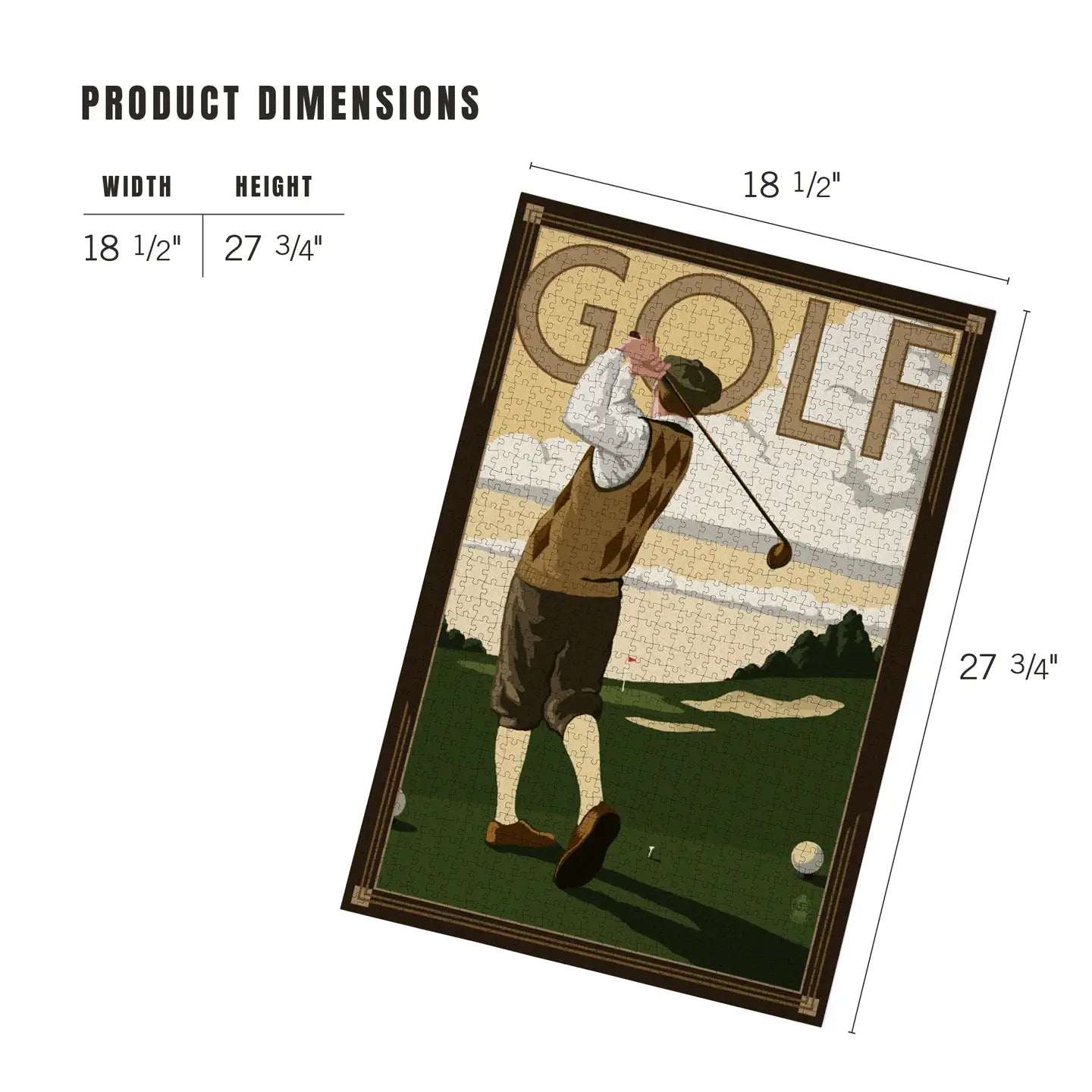 1000 Piece Golf Puzzle