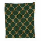 Cotton Sustainable Knit Throw Blanket - Equestrian House of Bits