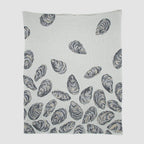 Cotton Sustainable Knit Throw Blanket | Coastal - Oyster